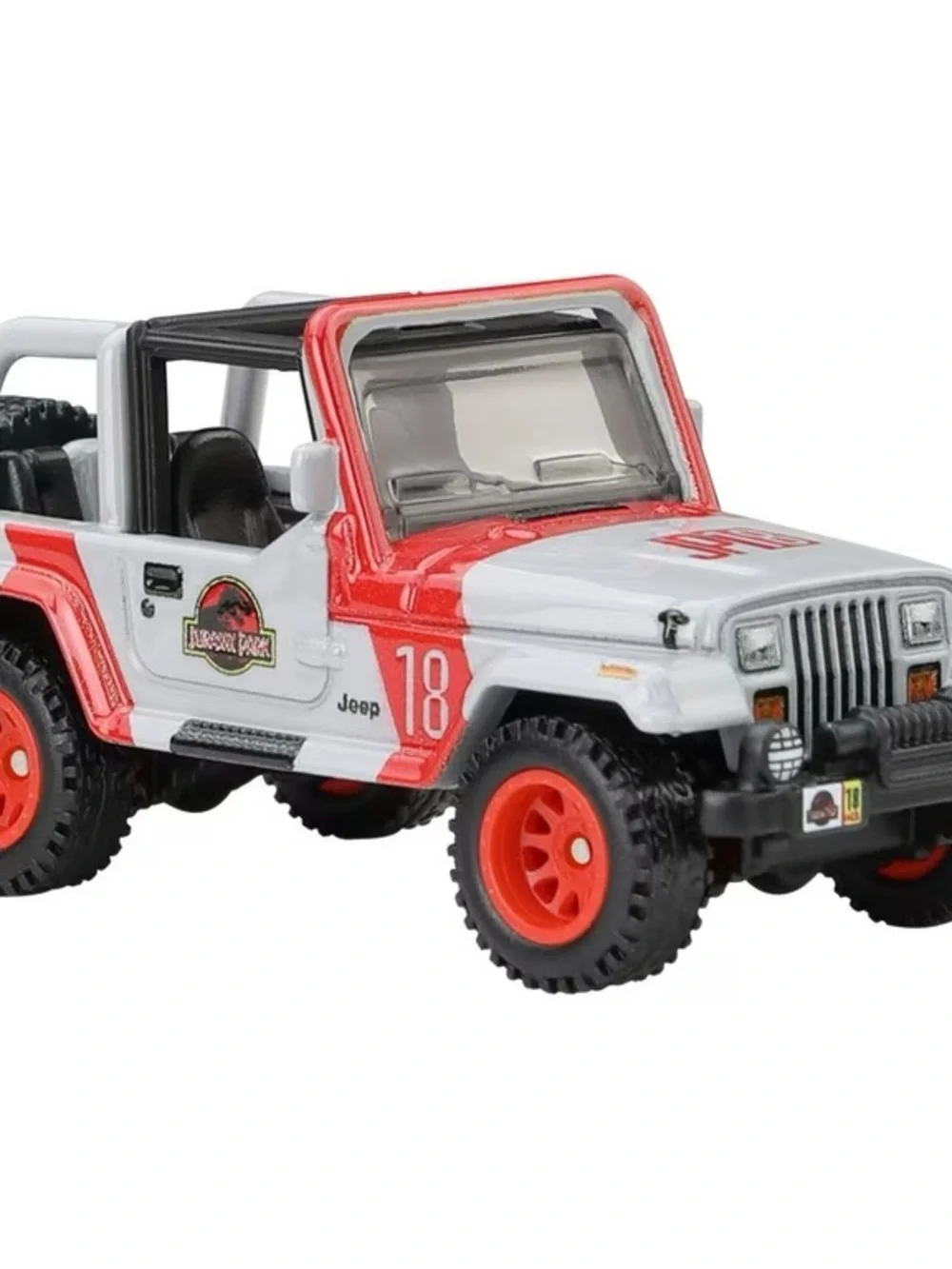 NIB HOT WHEELS POP CULTURE PREMIUM JURASSIC PARK 1992 JEEP WRANGLER SAHARA